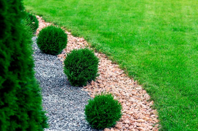 Lawn Border Installation detail